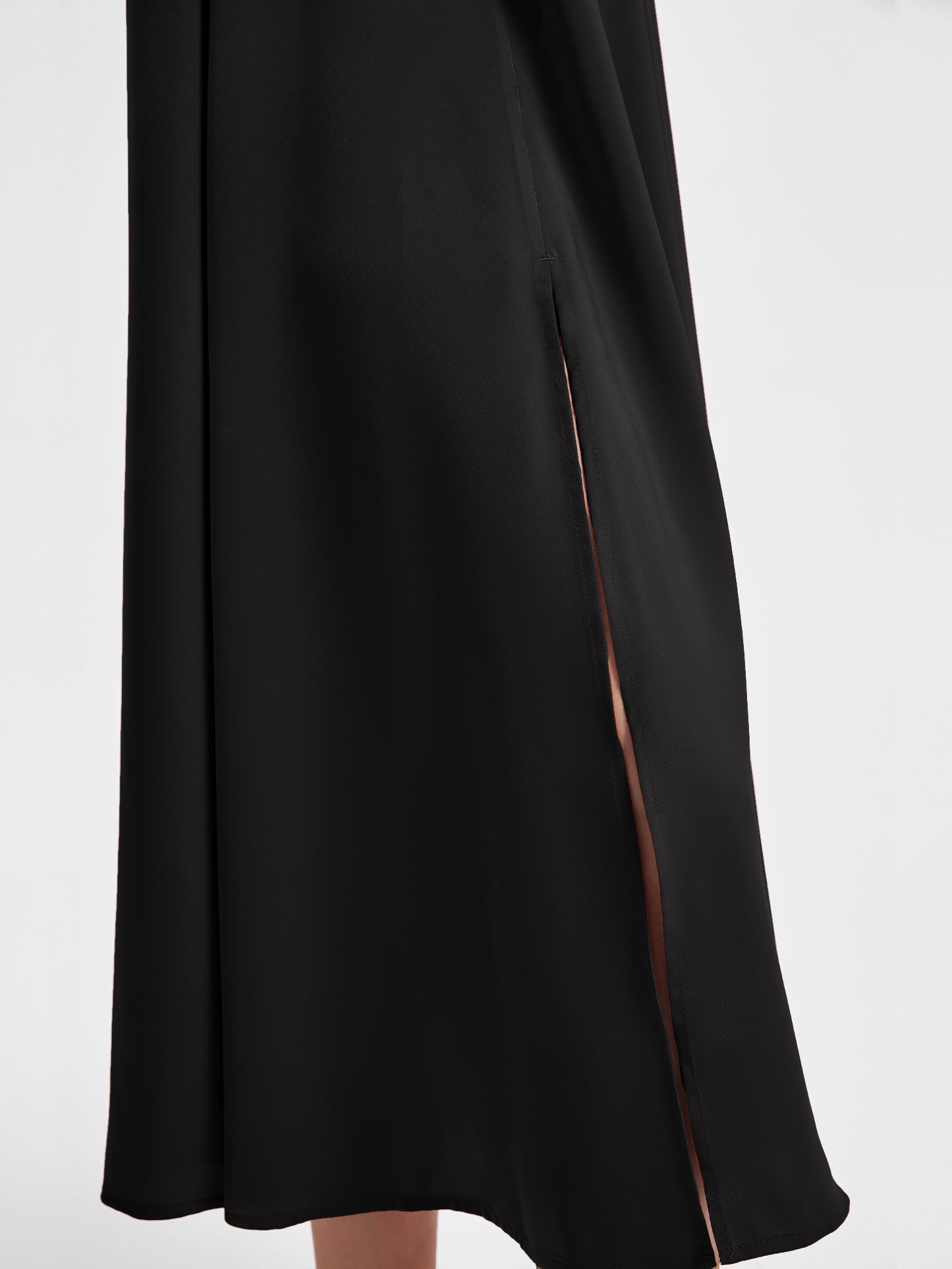 Rosa Halter Neck Dress | Upgraded 140g Satin