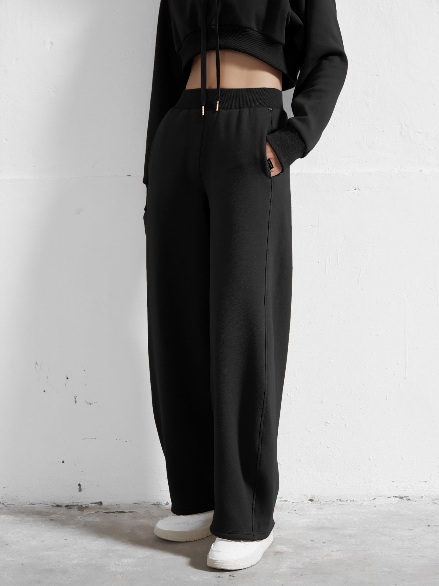 Cubby Barrel Leg Pants, High Waisted | Core Colors