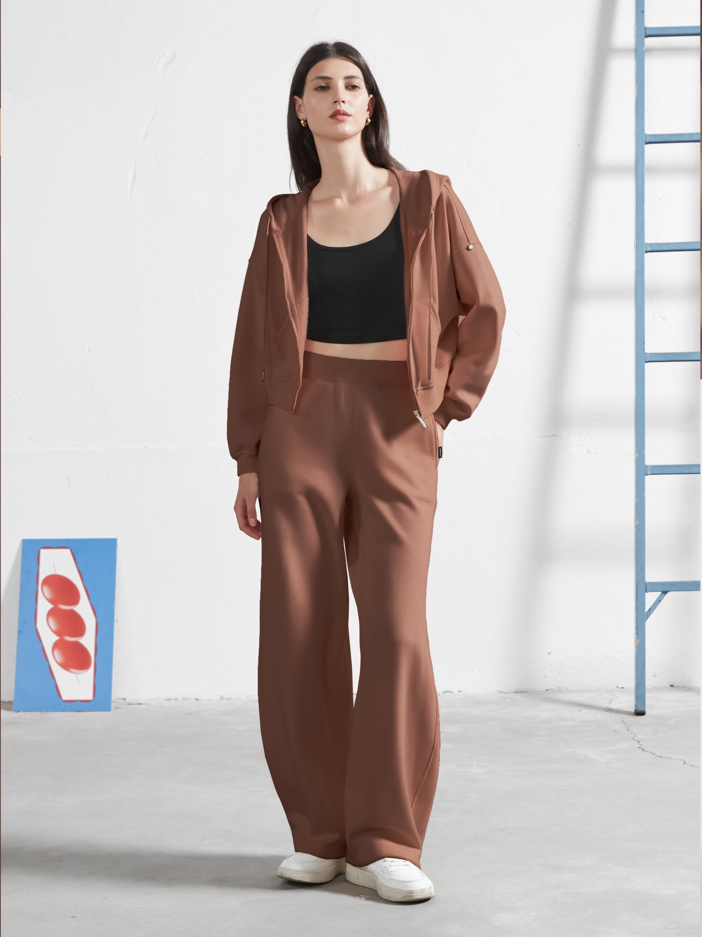 Cubby Barrel Leg Pants, High Waisted | Limited Edition
