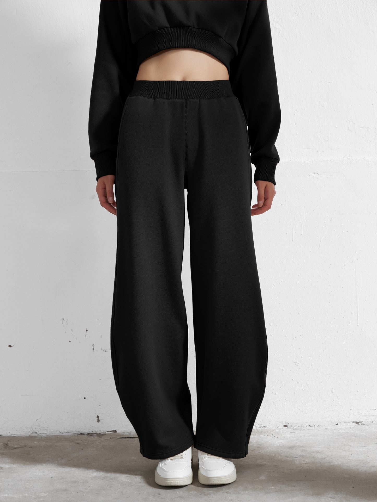Cubby Barrel Leg Pants, High Waisted | Core Colors
