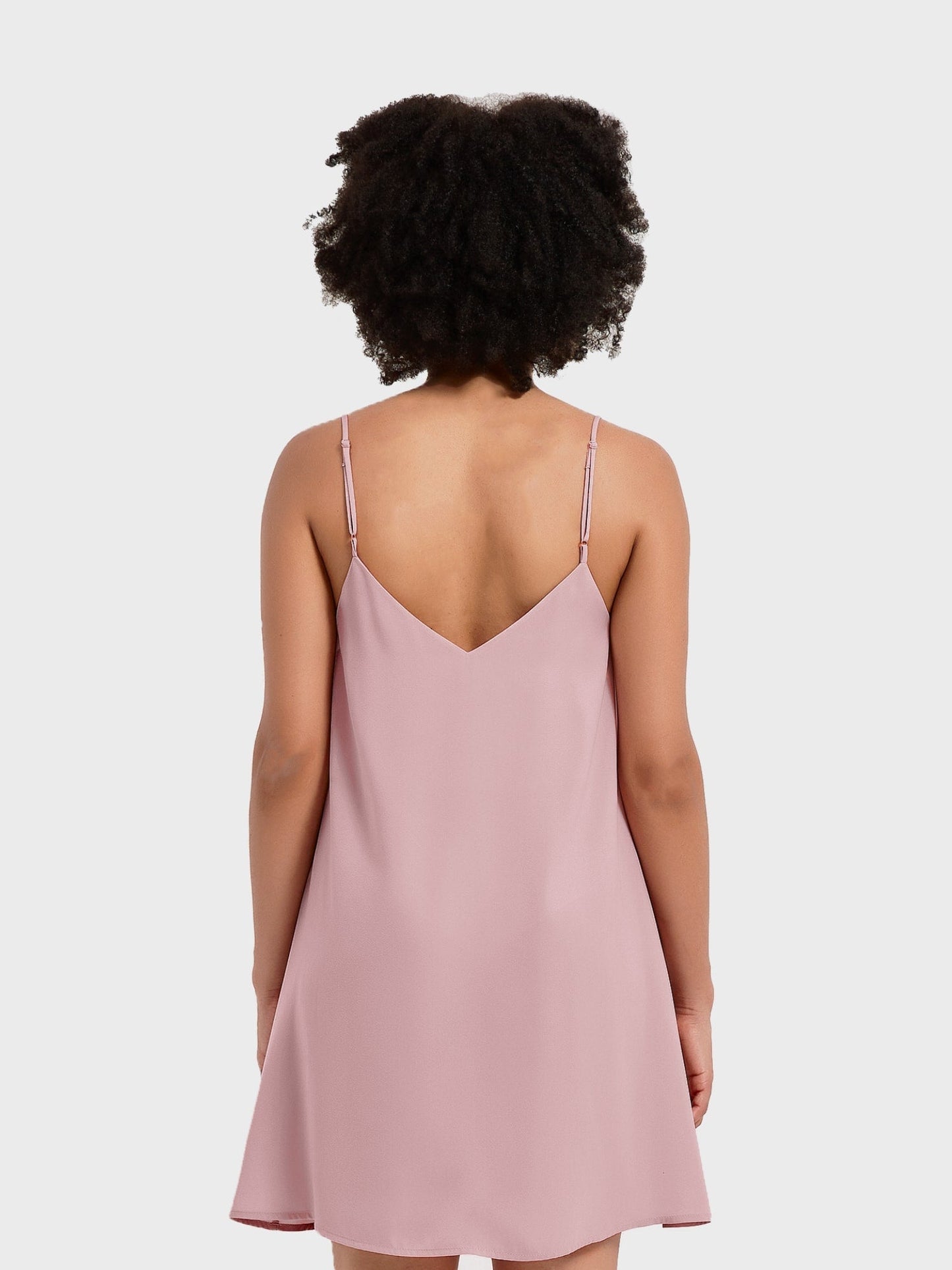 Serena Mini Slip Dress | Muted