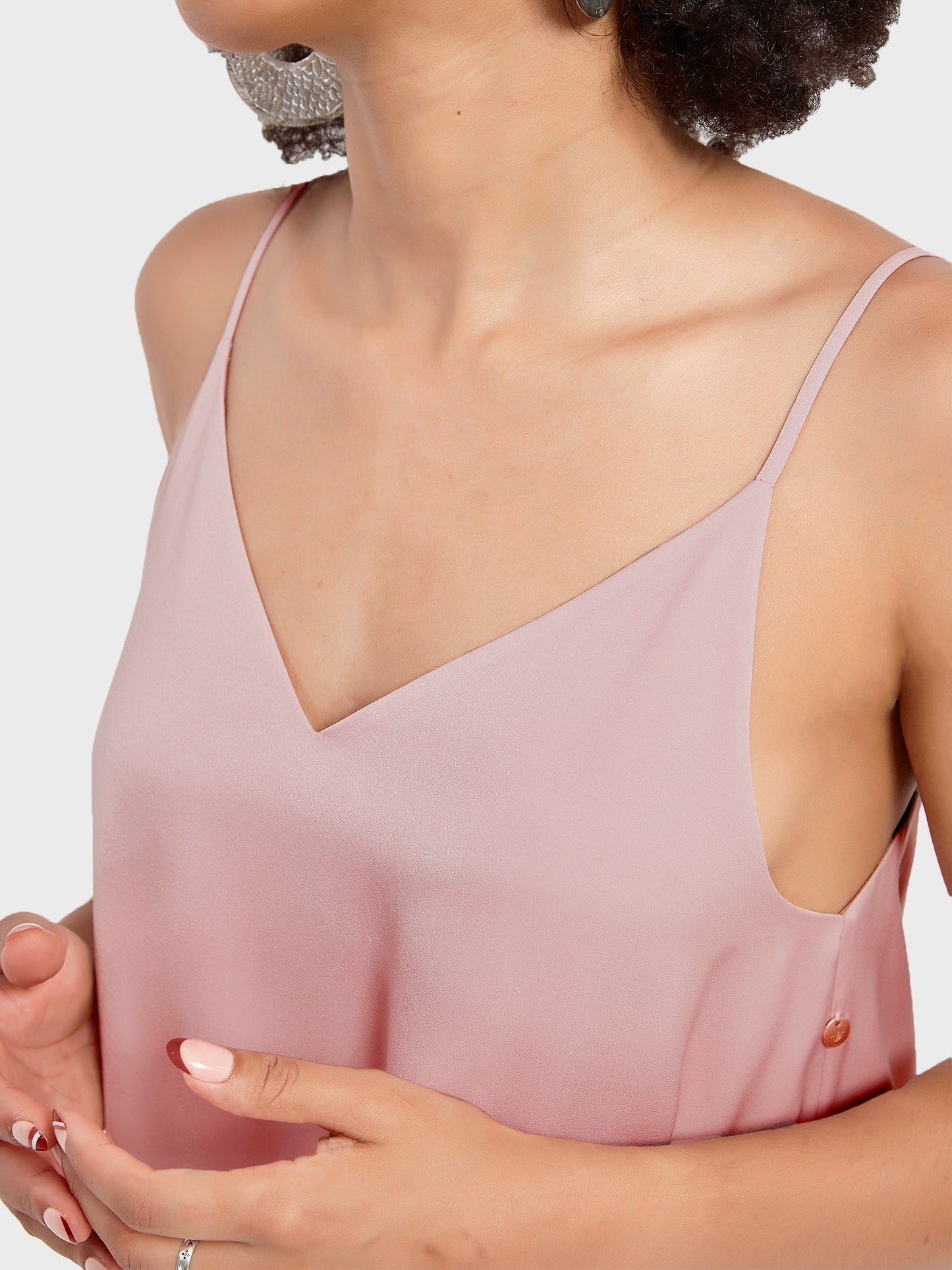 Serena Mini Slip Dress | Muted