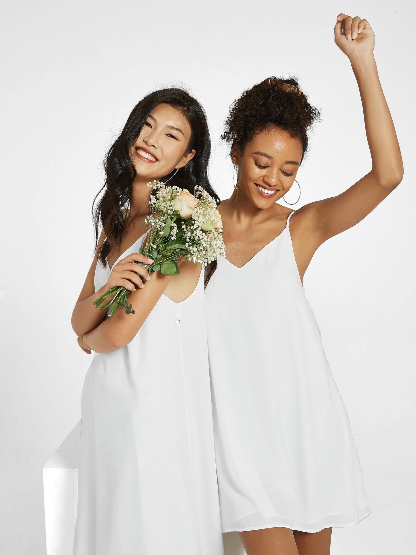 Serena Bridal Slip Dress, Midi