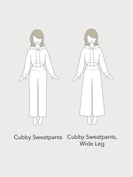 Cubby Sweatpants, Wide Leg｜Core Colors