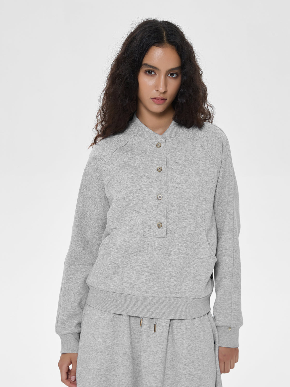 Cubby Henley Sweatshirt