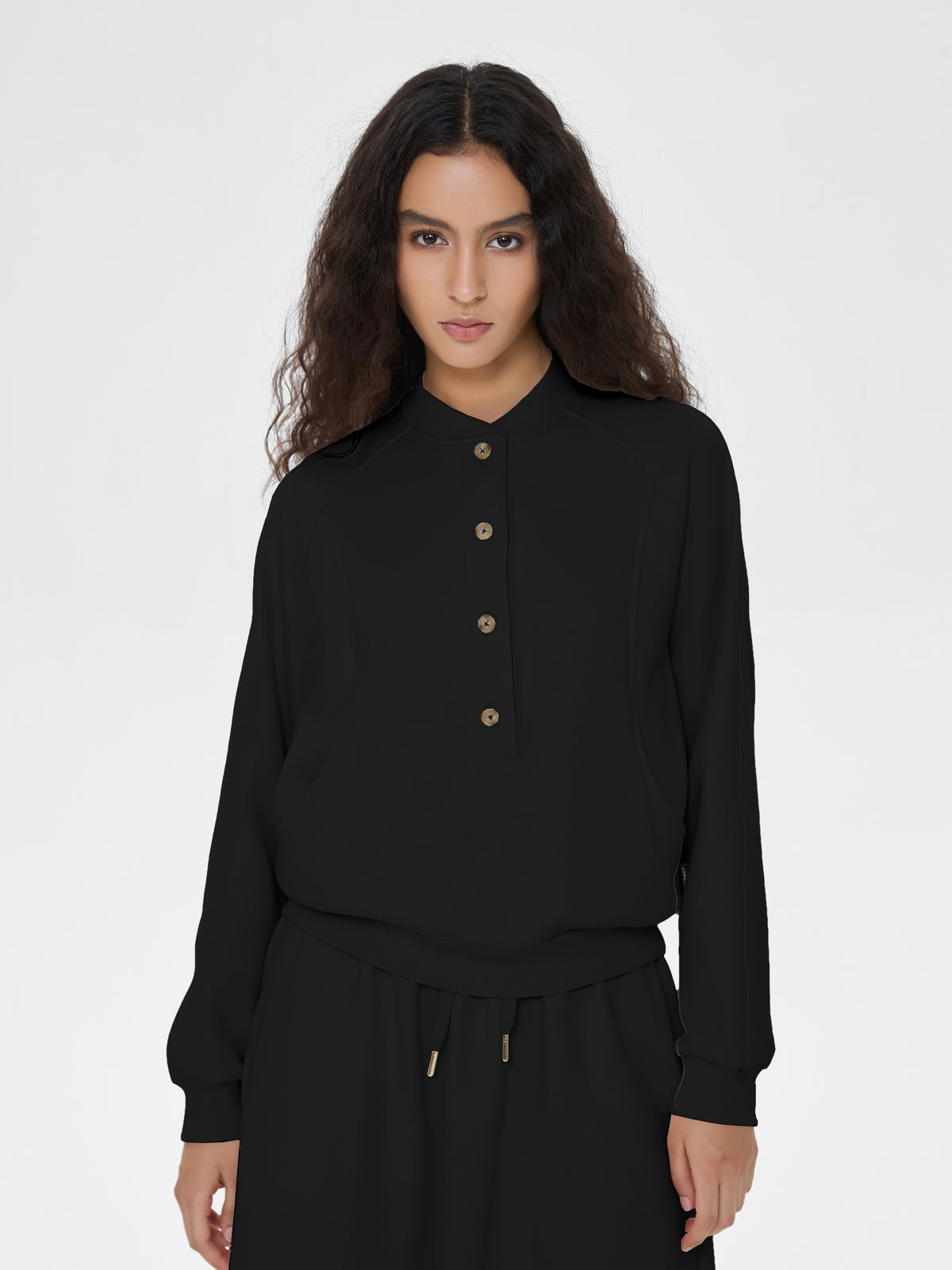 Cubby Henley Sweatshirt