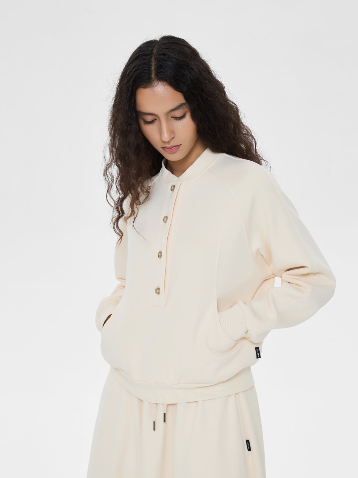 Cubby Henley Sweatshirt
