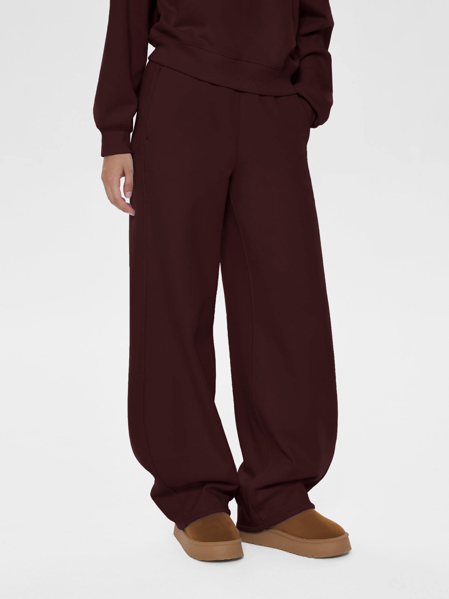 Cubby Barrel Leg Pants, High Waisted