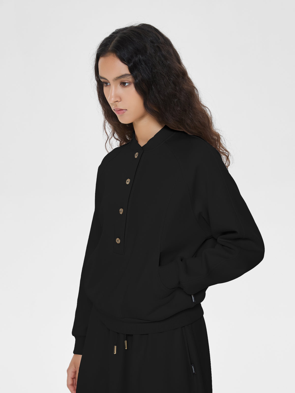 Cubby Henley Sweatshirt