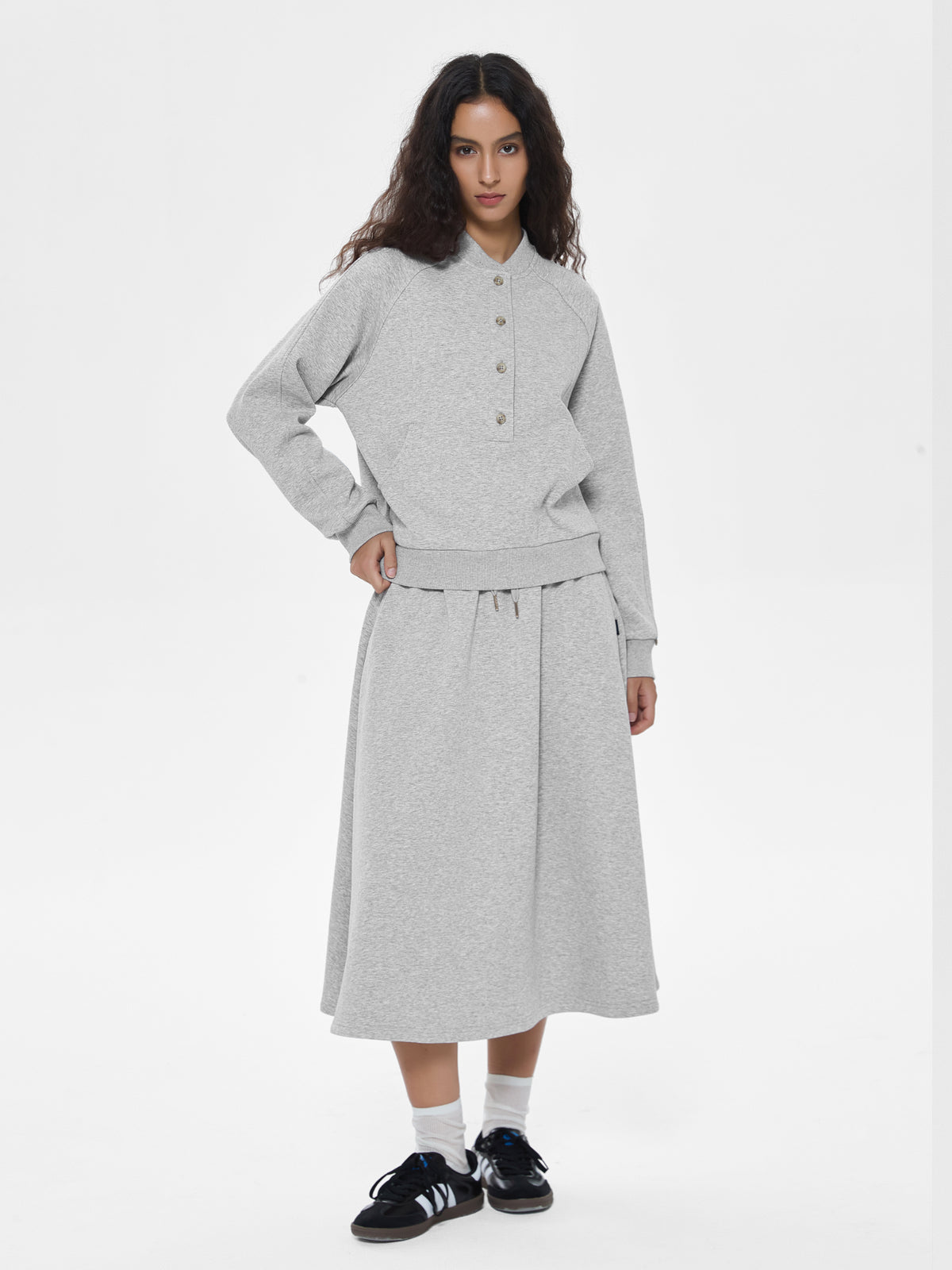Cubby Henley Sweatshirt