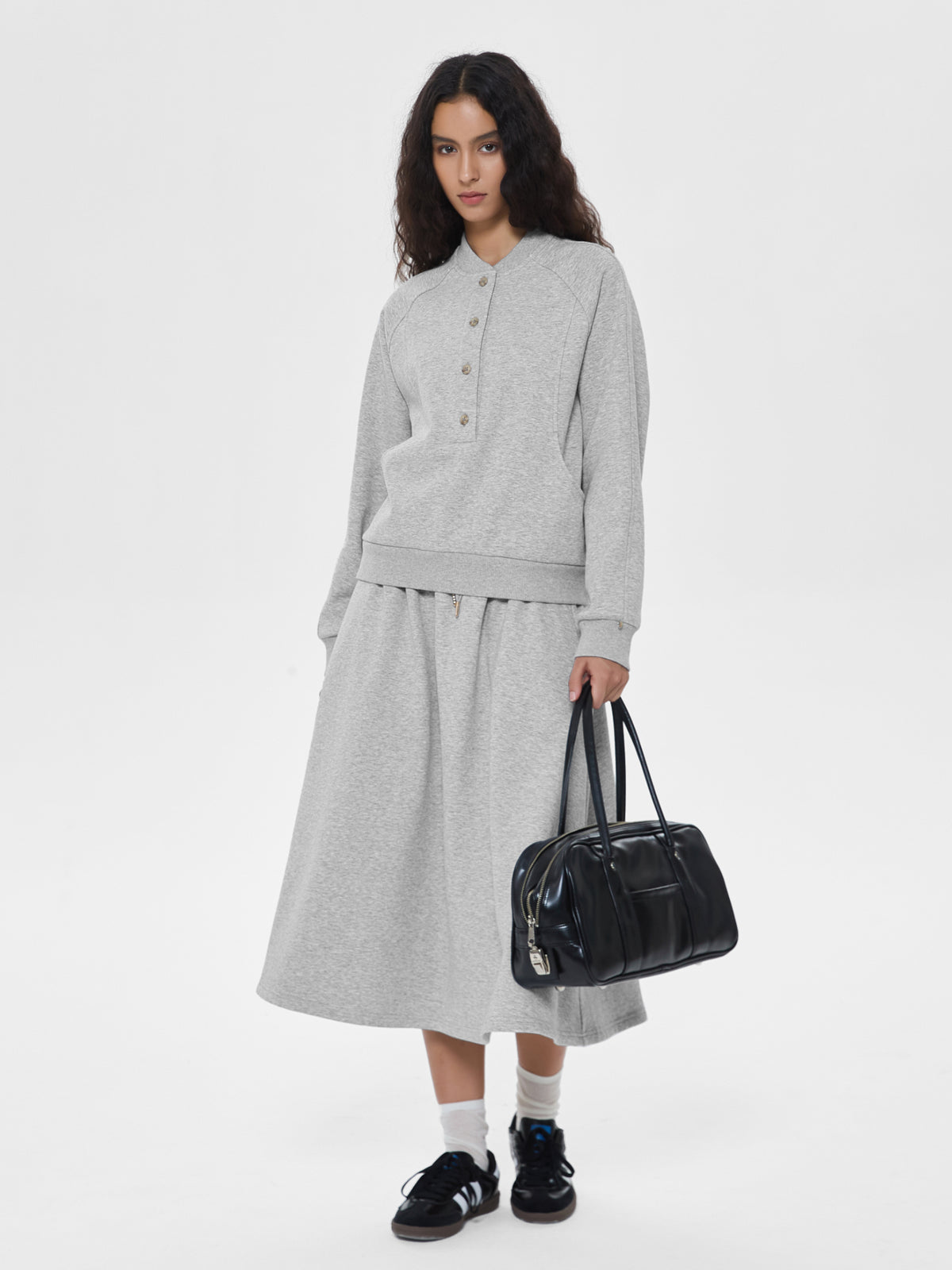 Cubby Henley Sweatshirt