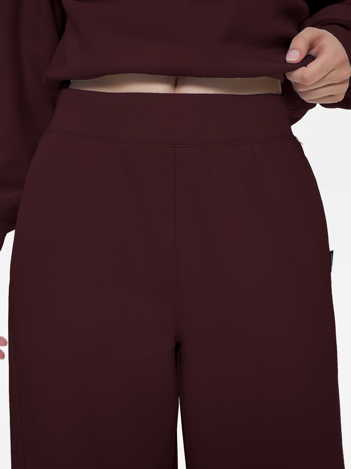Cubby Barrel Leg Pants, High Waisted