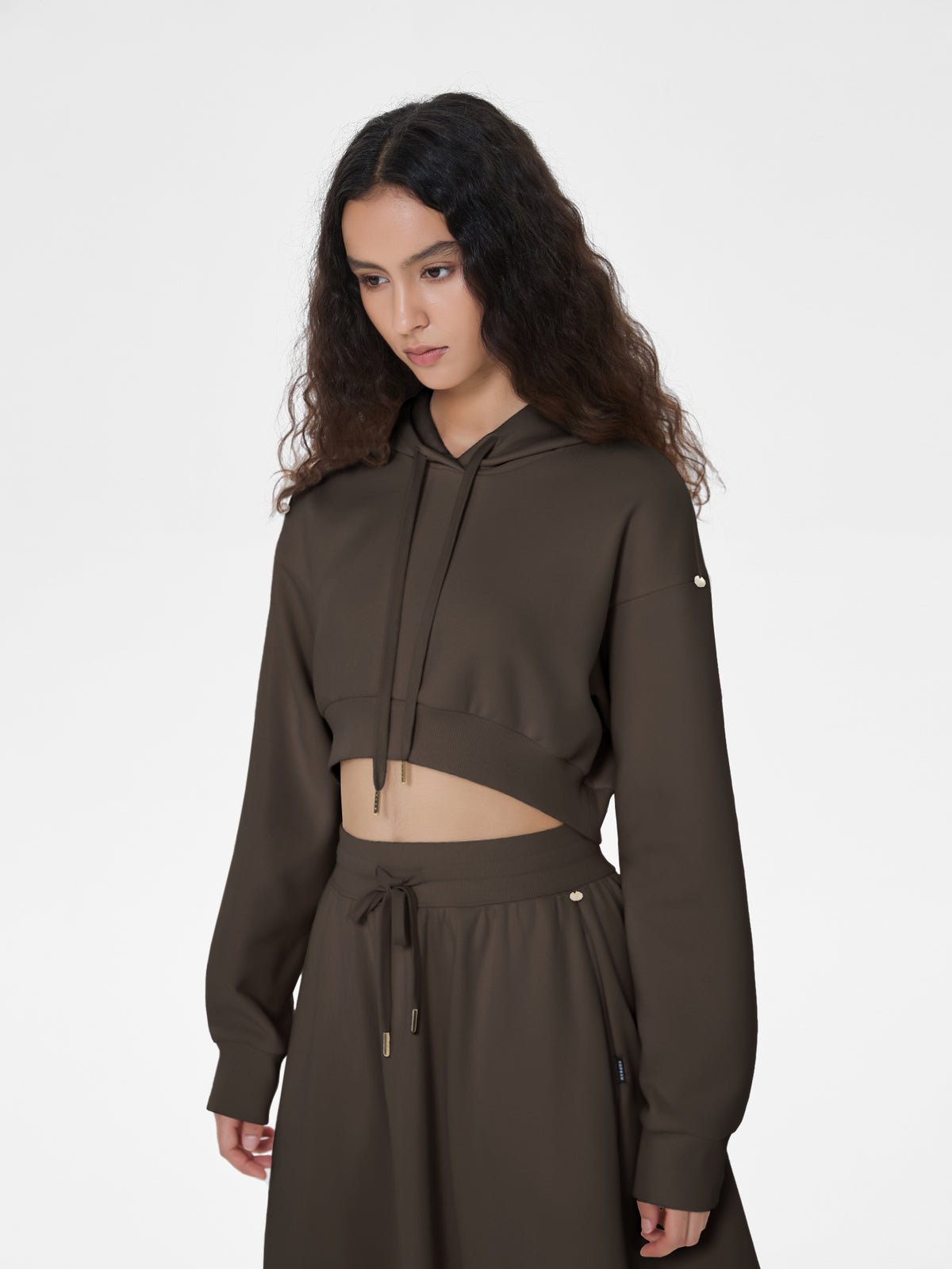 Cubby Hoodie, Extra Cropped