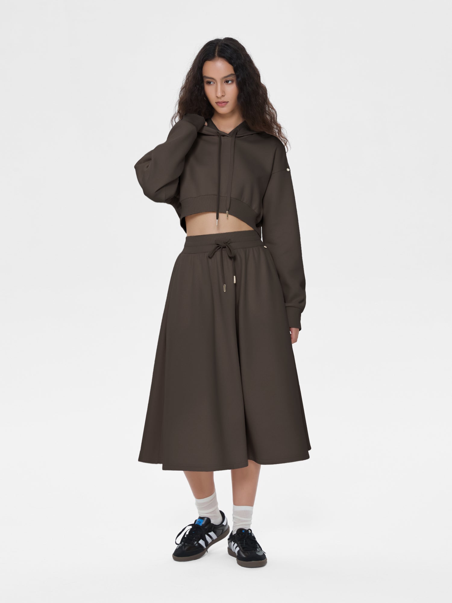 Cubby Hoodie, Extra Cropped