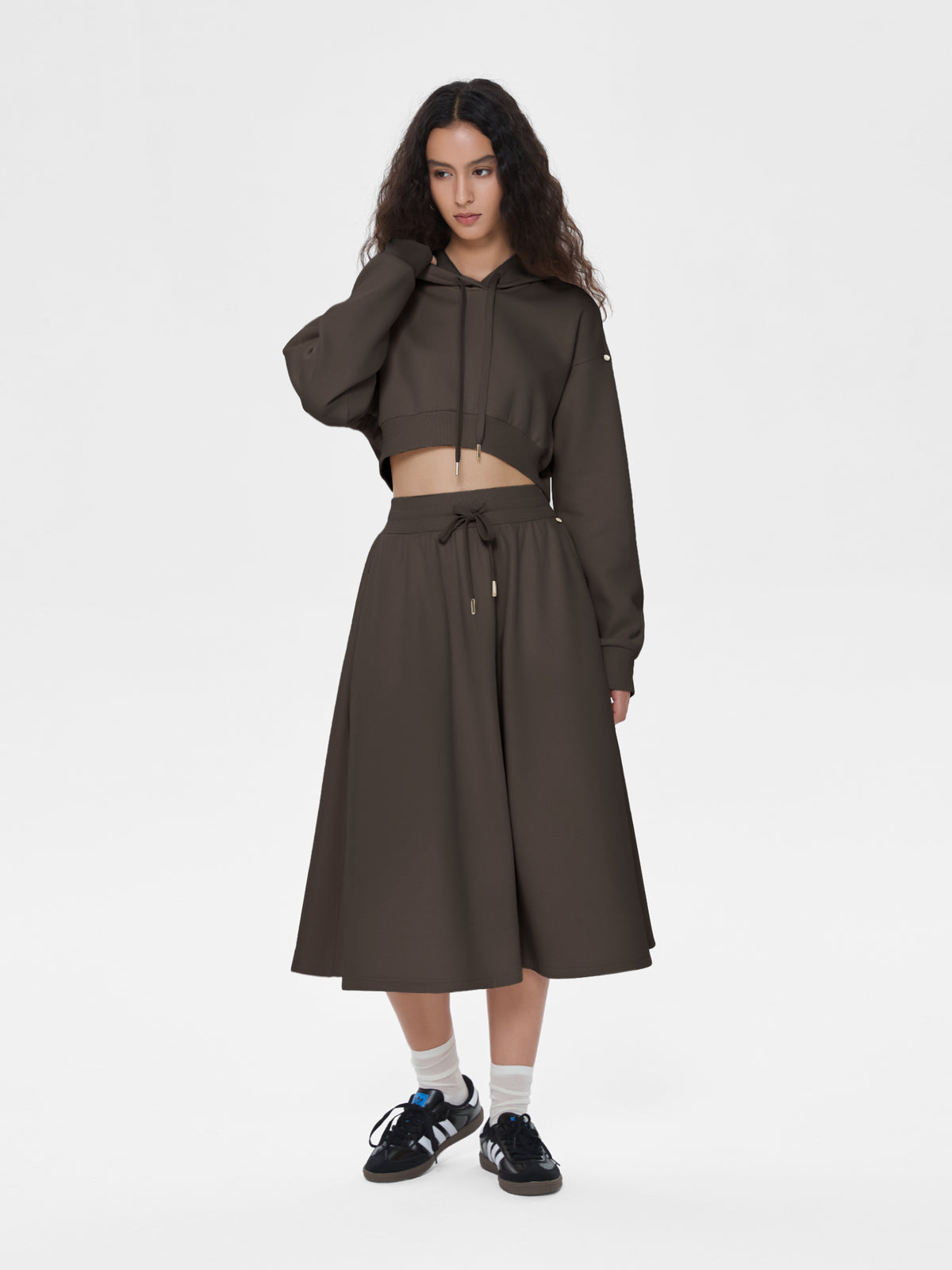 Cubby Hoodie, Extra Cropped
