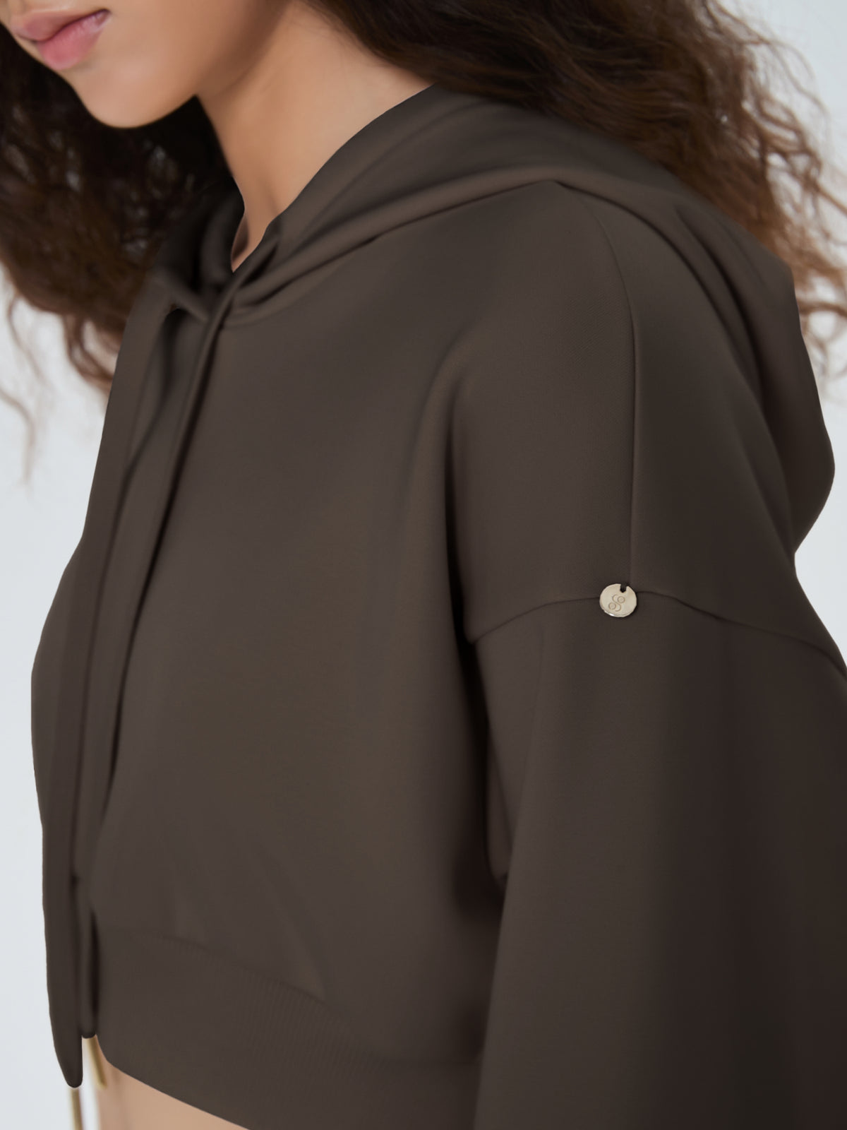 Cubby Hoodie, Extra Cropped
