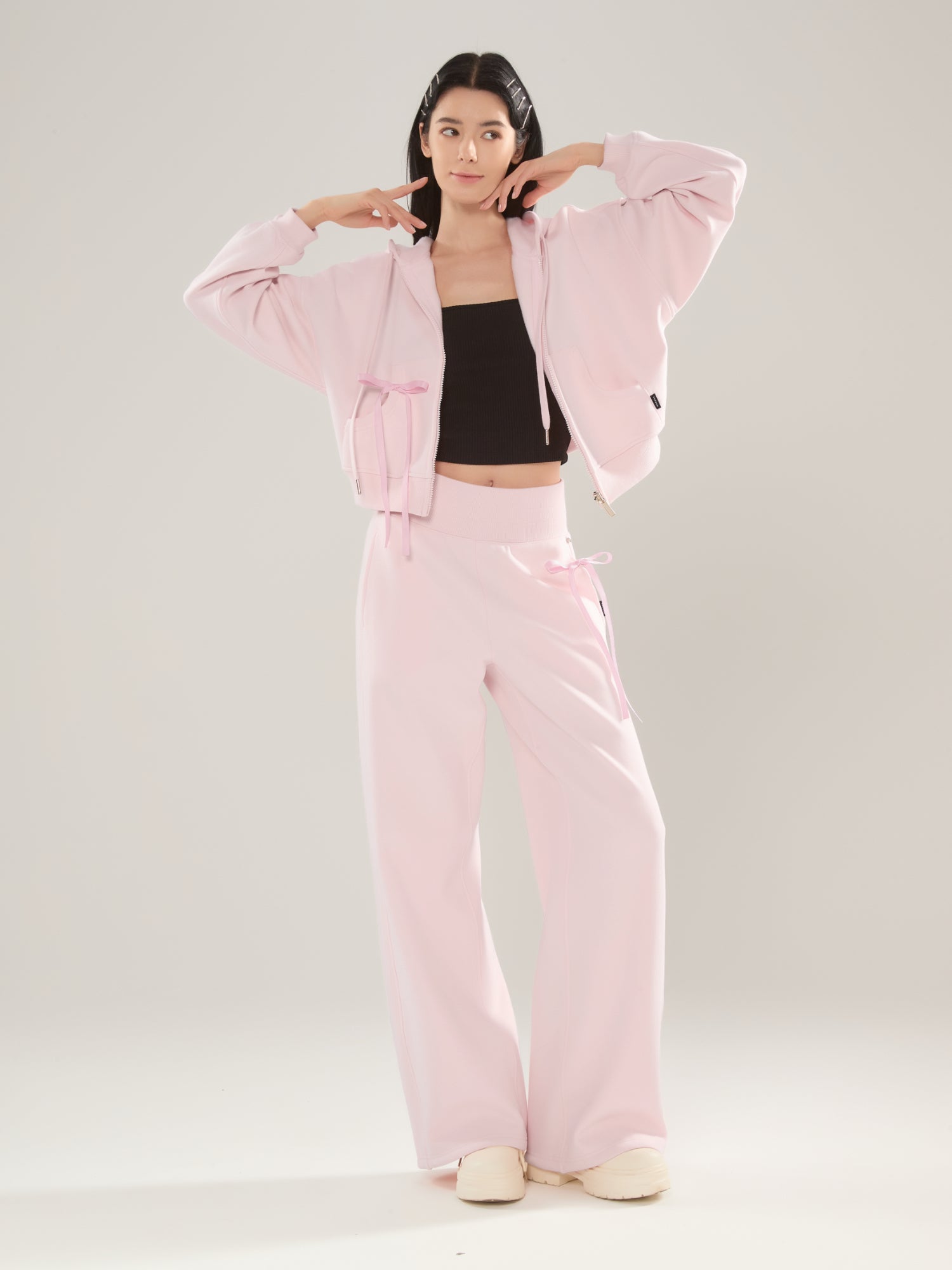 🎀 Cubby Sweatpants, Wide Leg