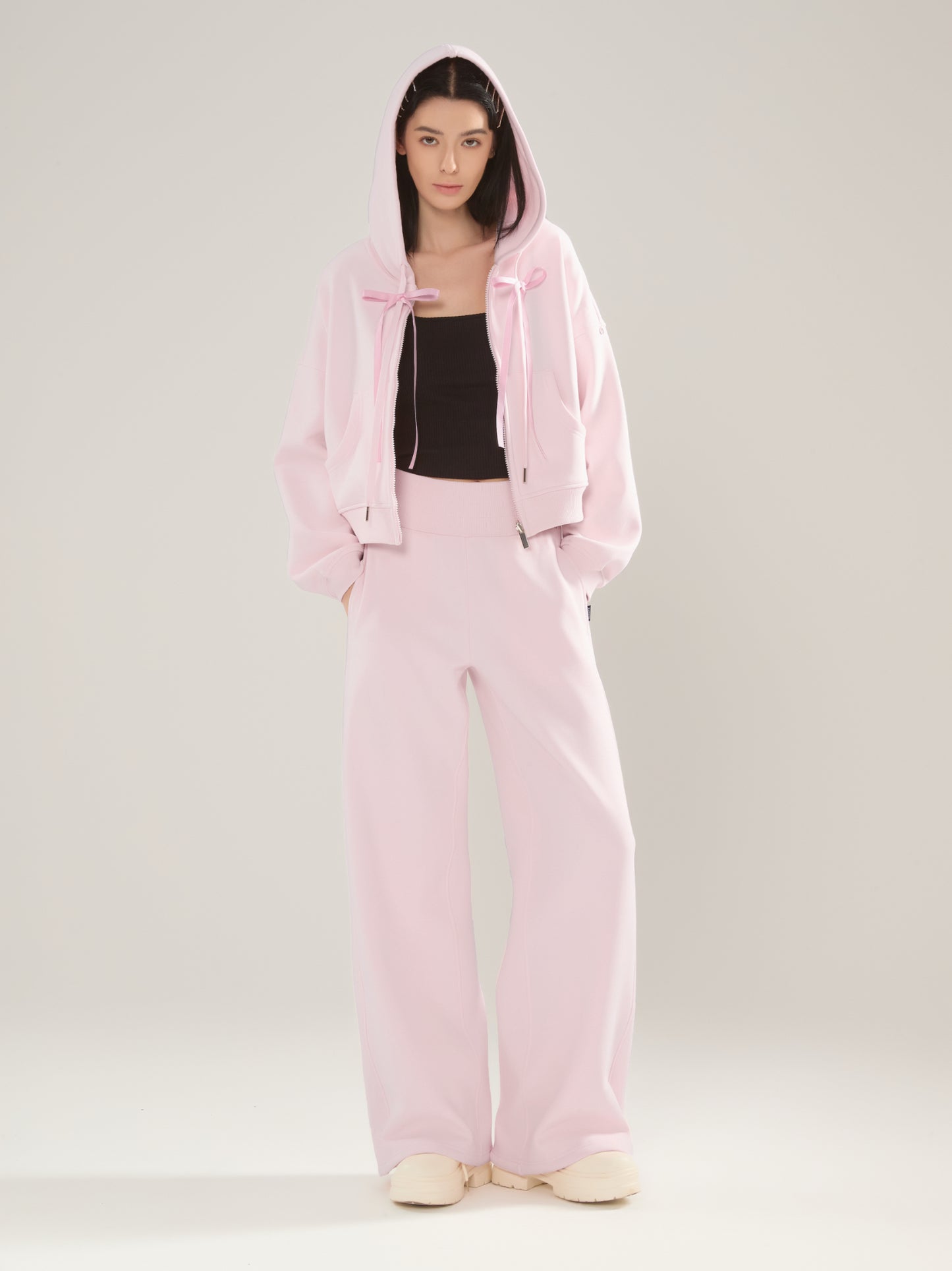 🎀 Cubby Zip Up Hoodie - Cropped & Reversible