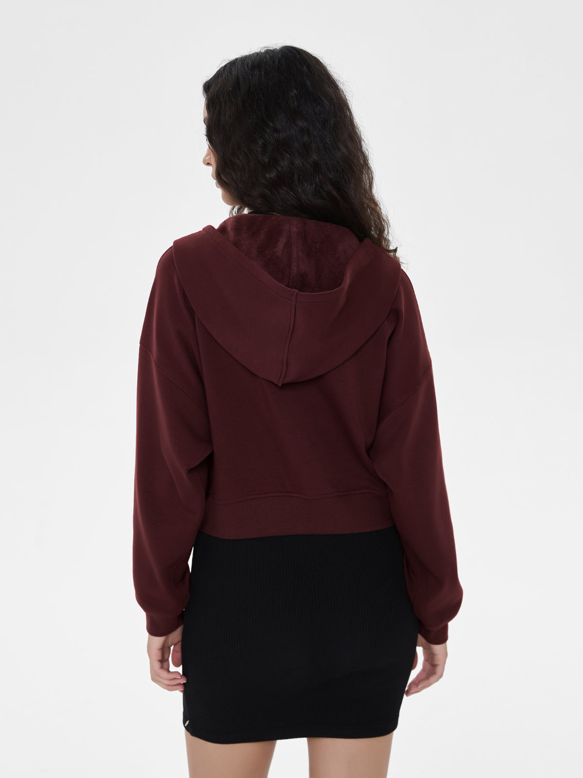 Cubby Zip Up Hoodie - Cropped & Reversible