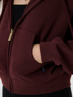Cubby Zip Up Hoodie - Cropped & Reversible