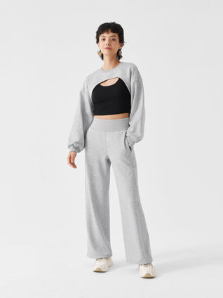 Cubby Sweatpants, Wide Leg｜Core Colors