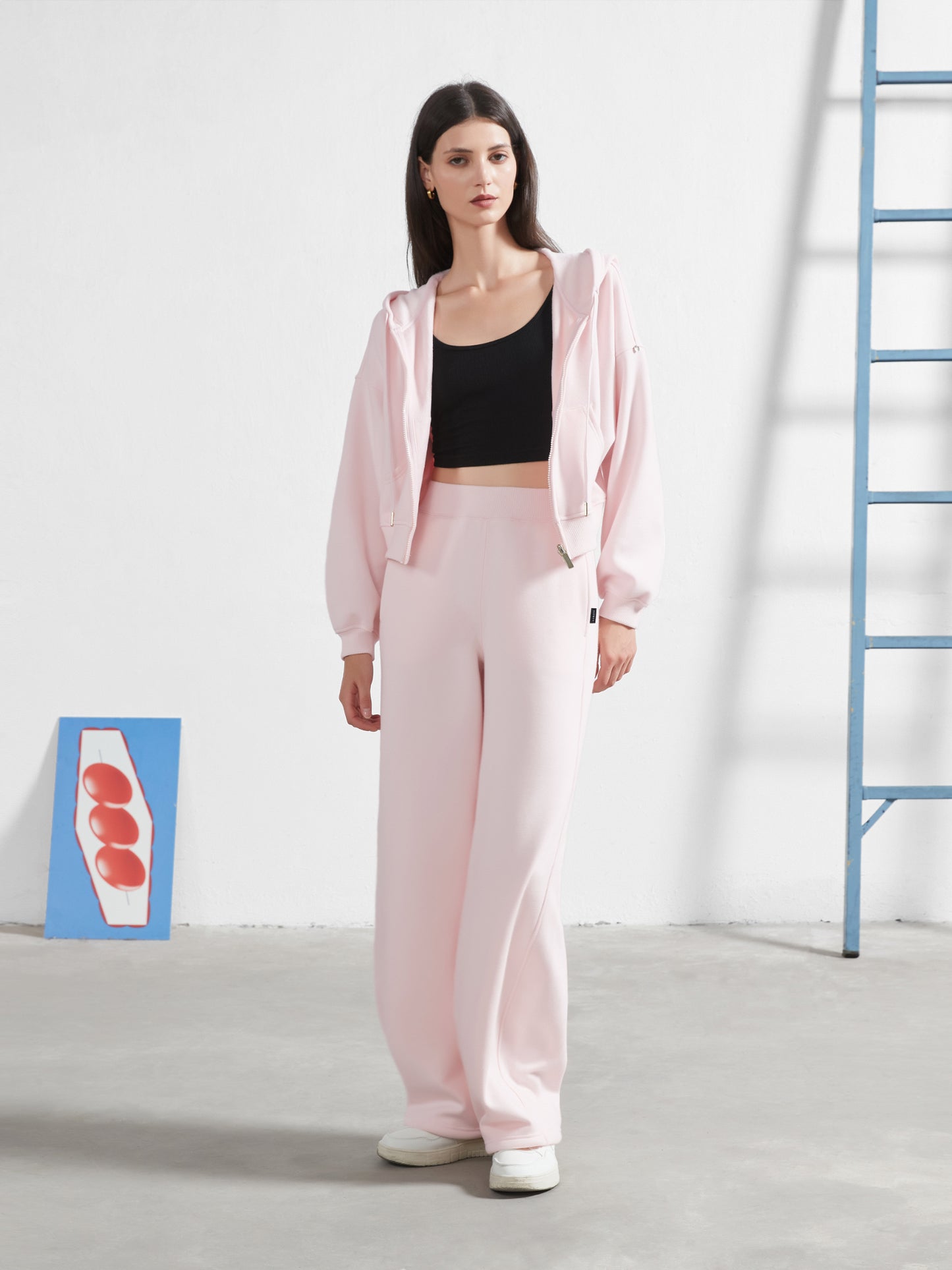 Cubby Zip Up Hoodie - Cropped & Reversible