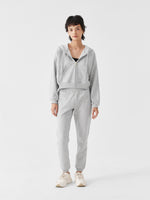 Cubby Zip Up Hoodie - Cropped & Reversible