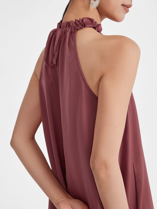 Rosalina Halter Neck Dress