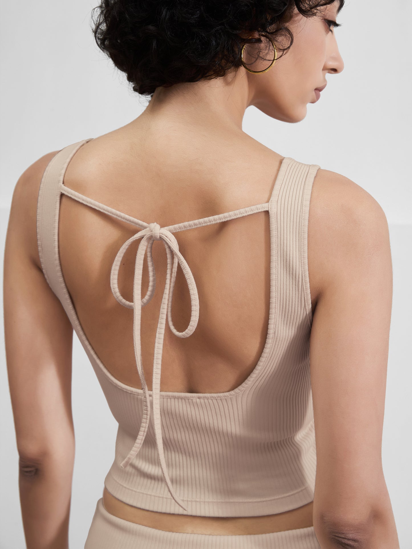 Softly Shaped Tank, Cropped