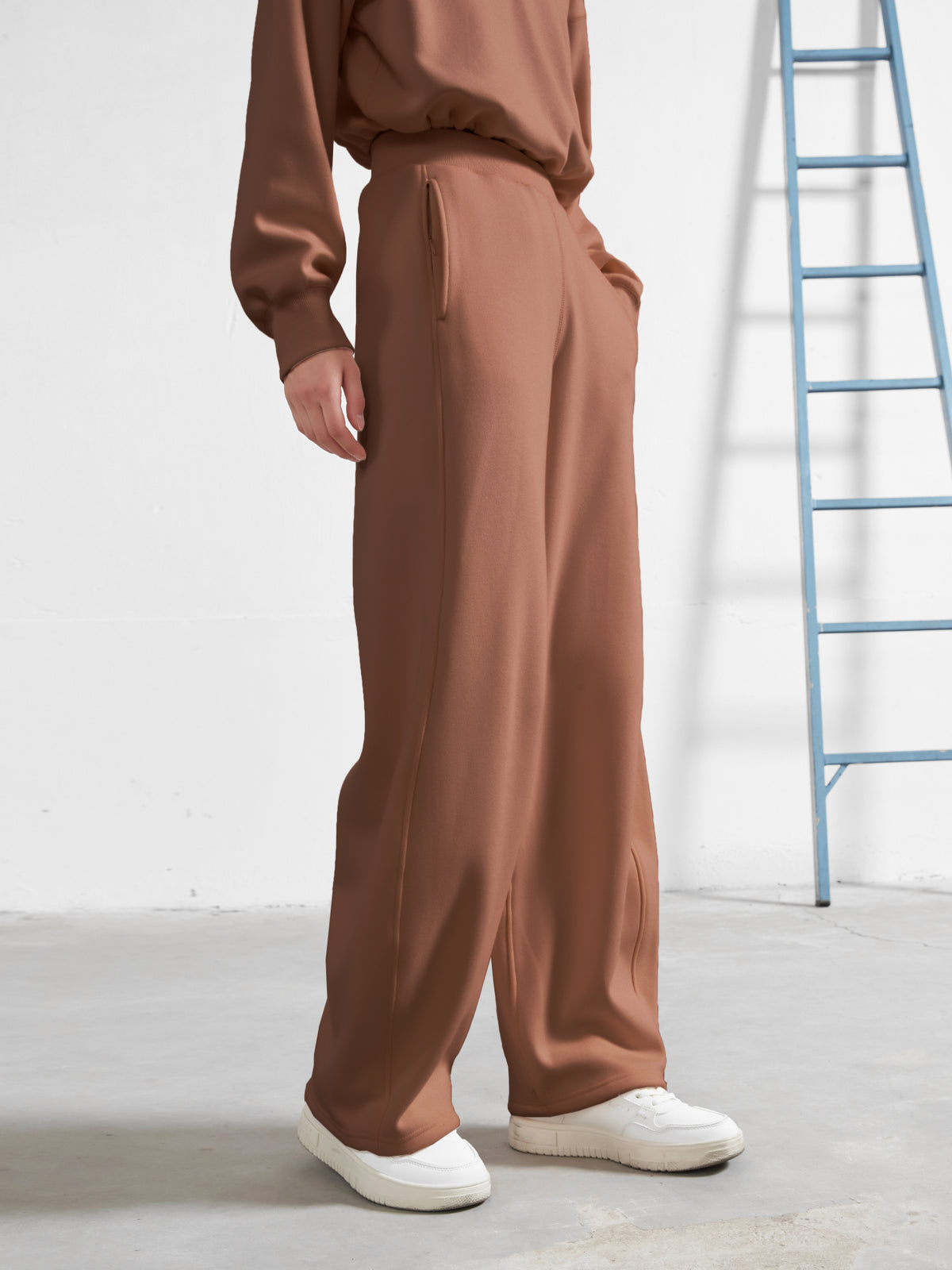 Cubby Barrel Leg Pants, High Waisted