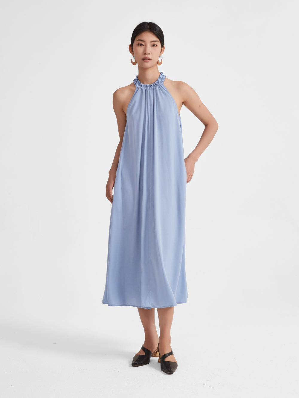 Rosa Halter Neck Dress