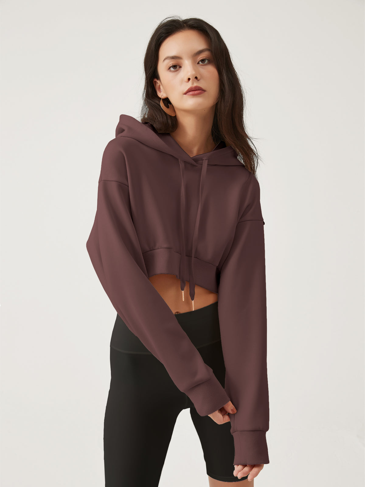 Cubby Hoodie, Extra Cropped