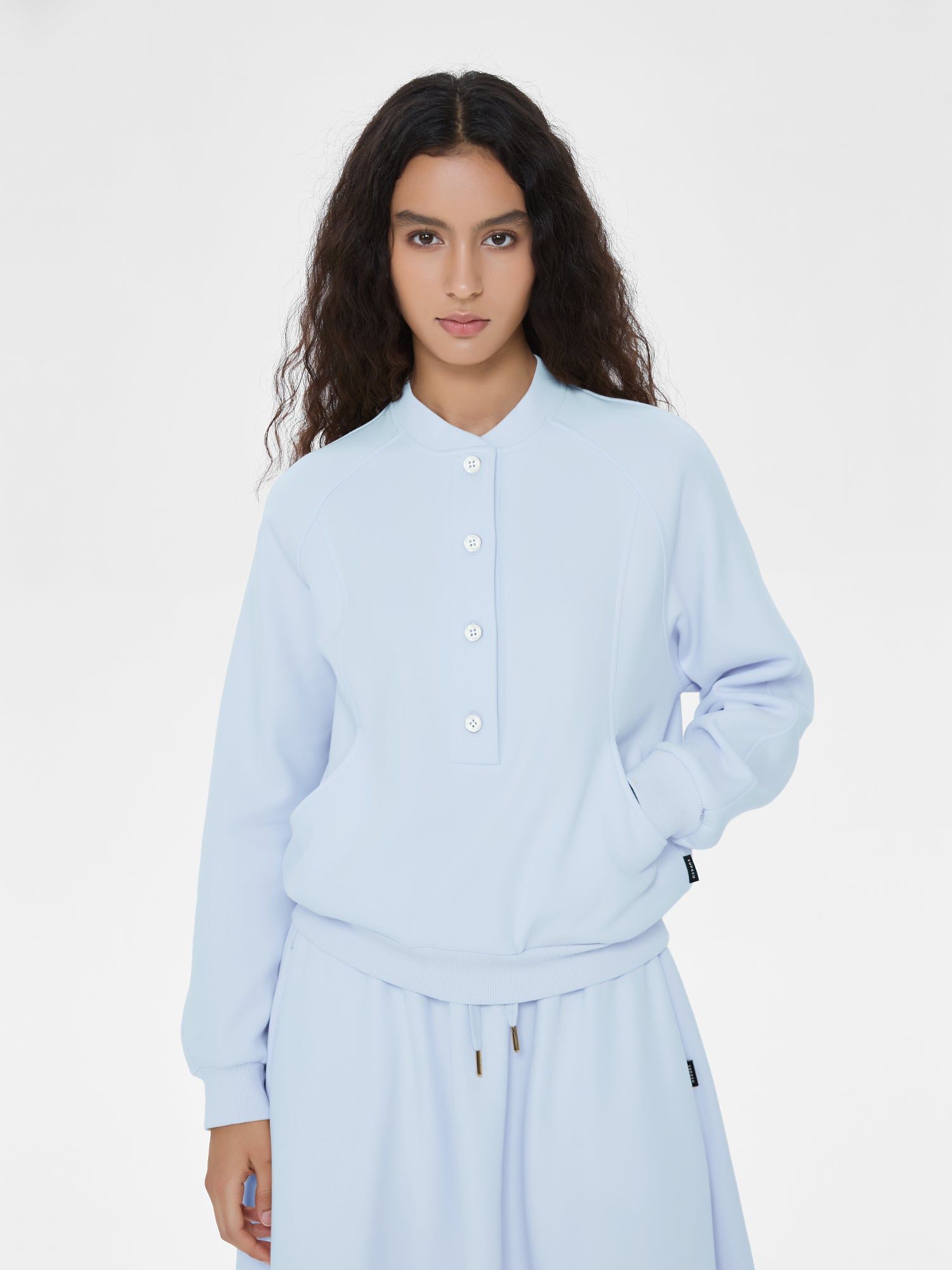 Cubby Henley Sweatshirt