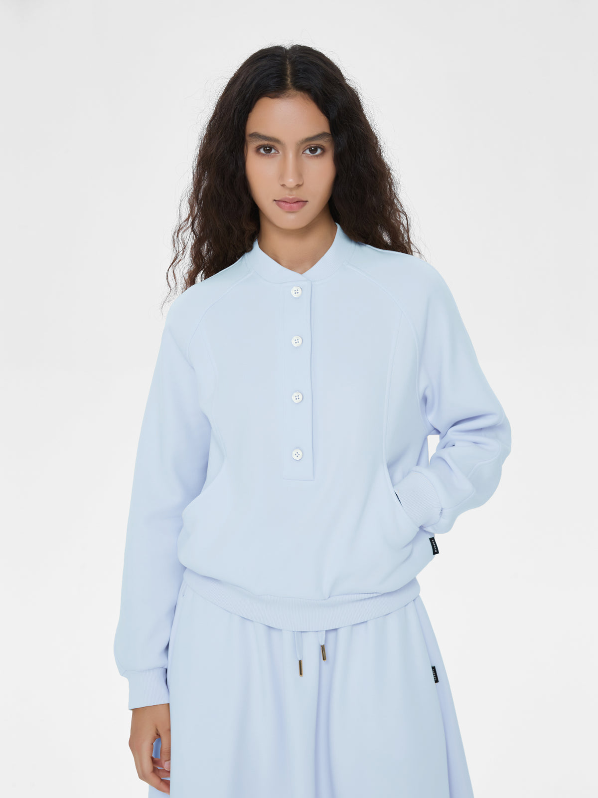Cubby Henley Sweatshirt