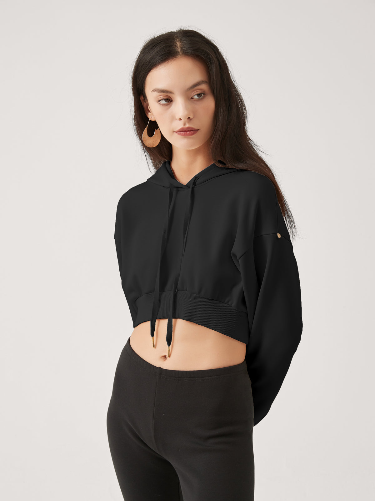 Cubby Hoodie, Extra Cropped