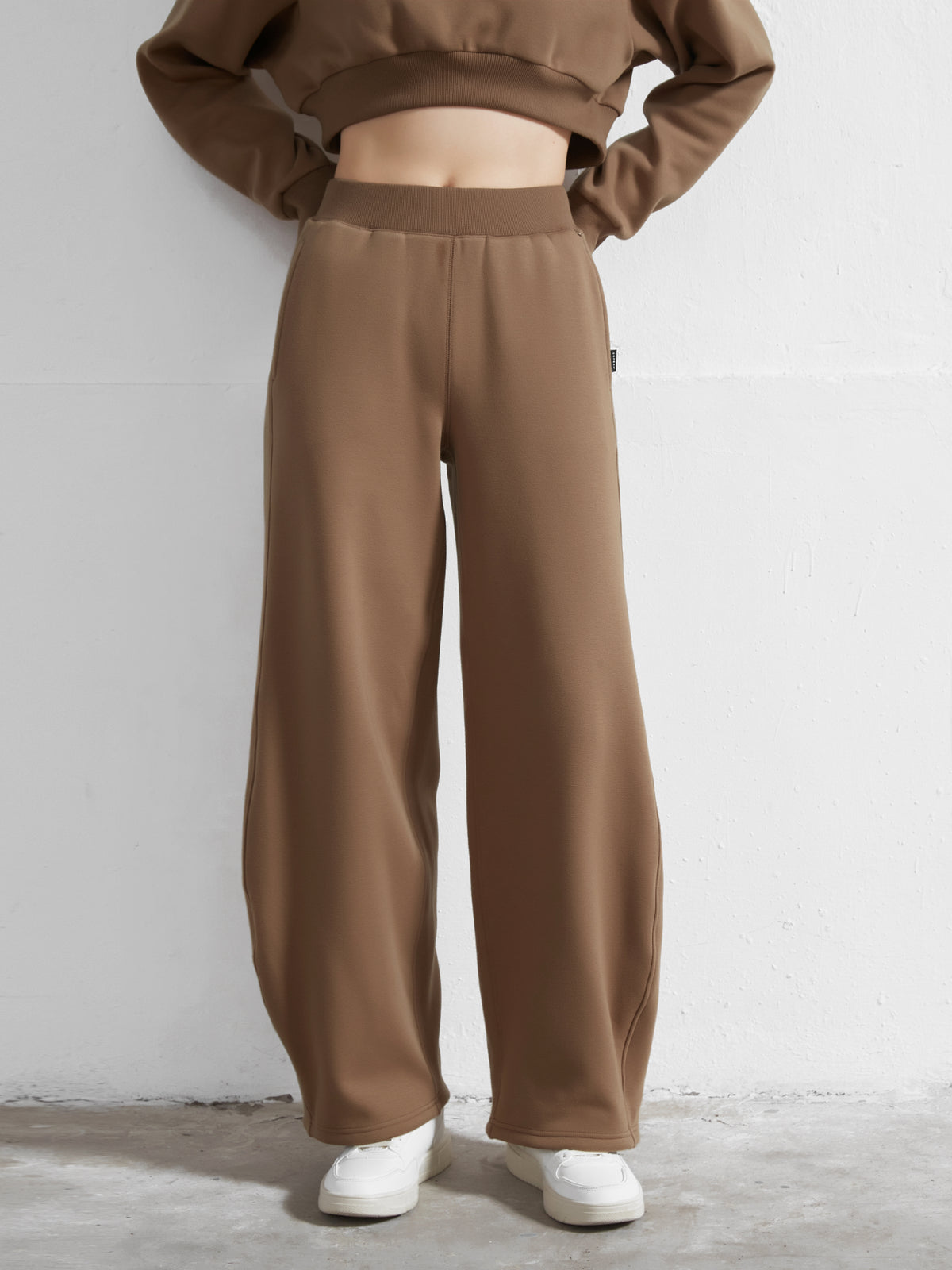 Cubby Barrel Leg Pants, High Waisted