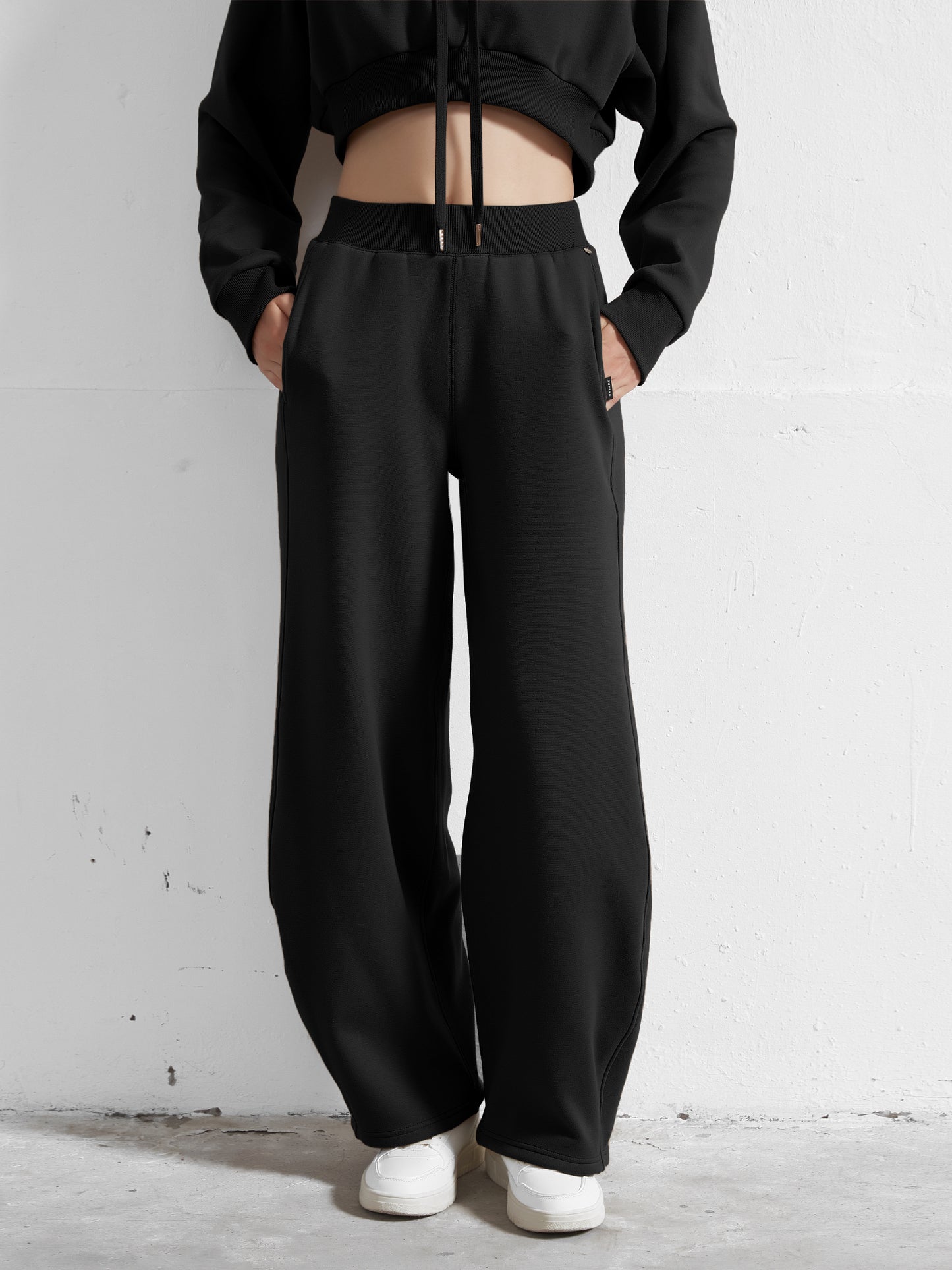 Cubby Barrel Leg Pants, High Waisted | Core Colors