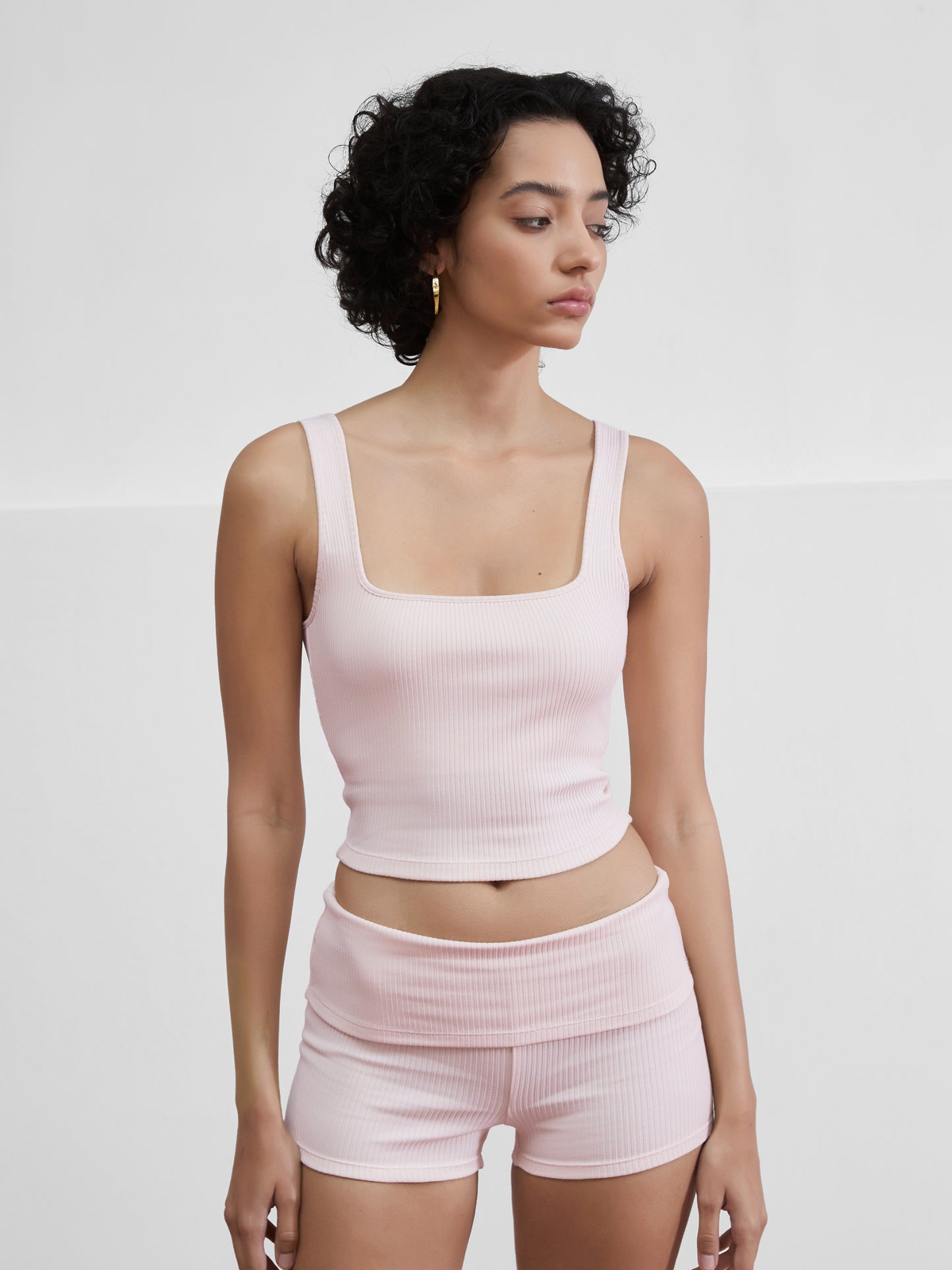 Softly Shaped Tank, Cropped