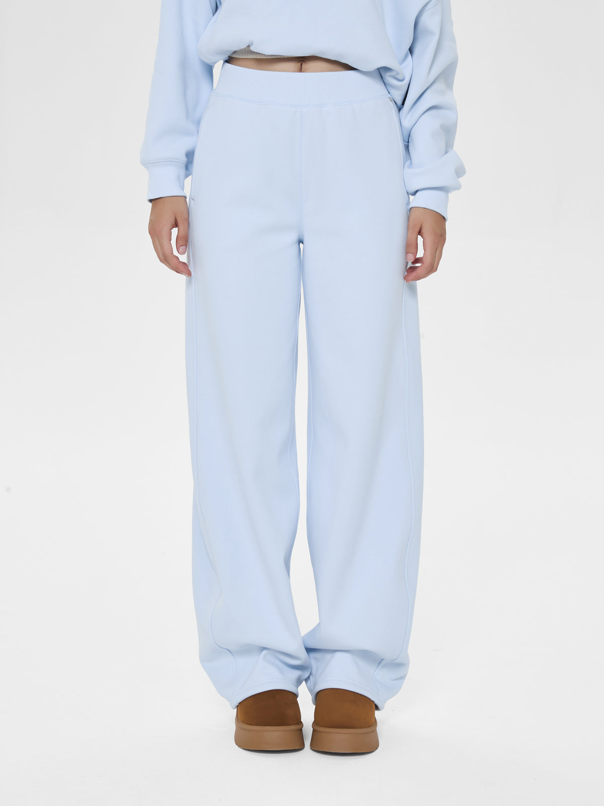 Cubby Barrel Leg Pants, High Waisted