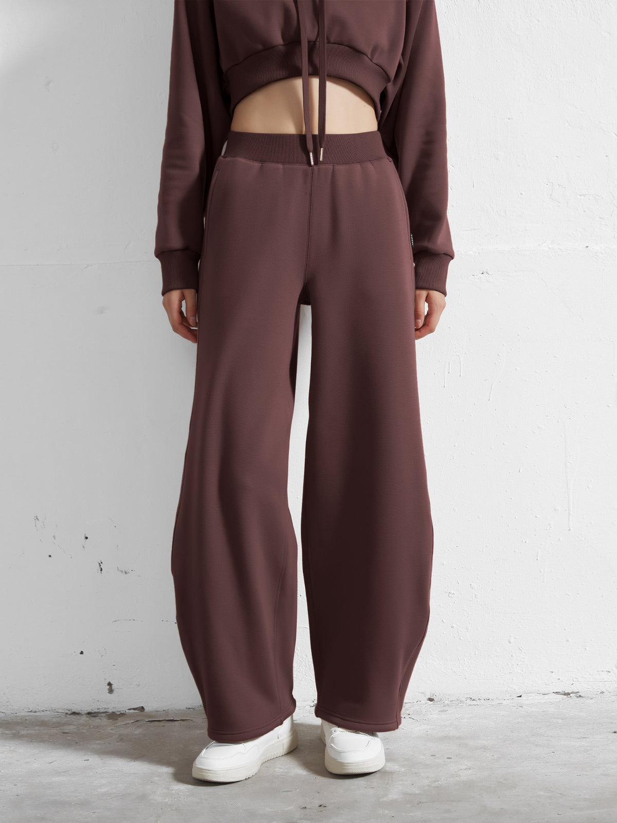 Cubby Barrel Leg Pants, High Waisted | Core Colors