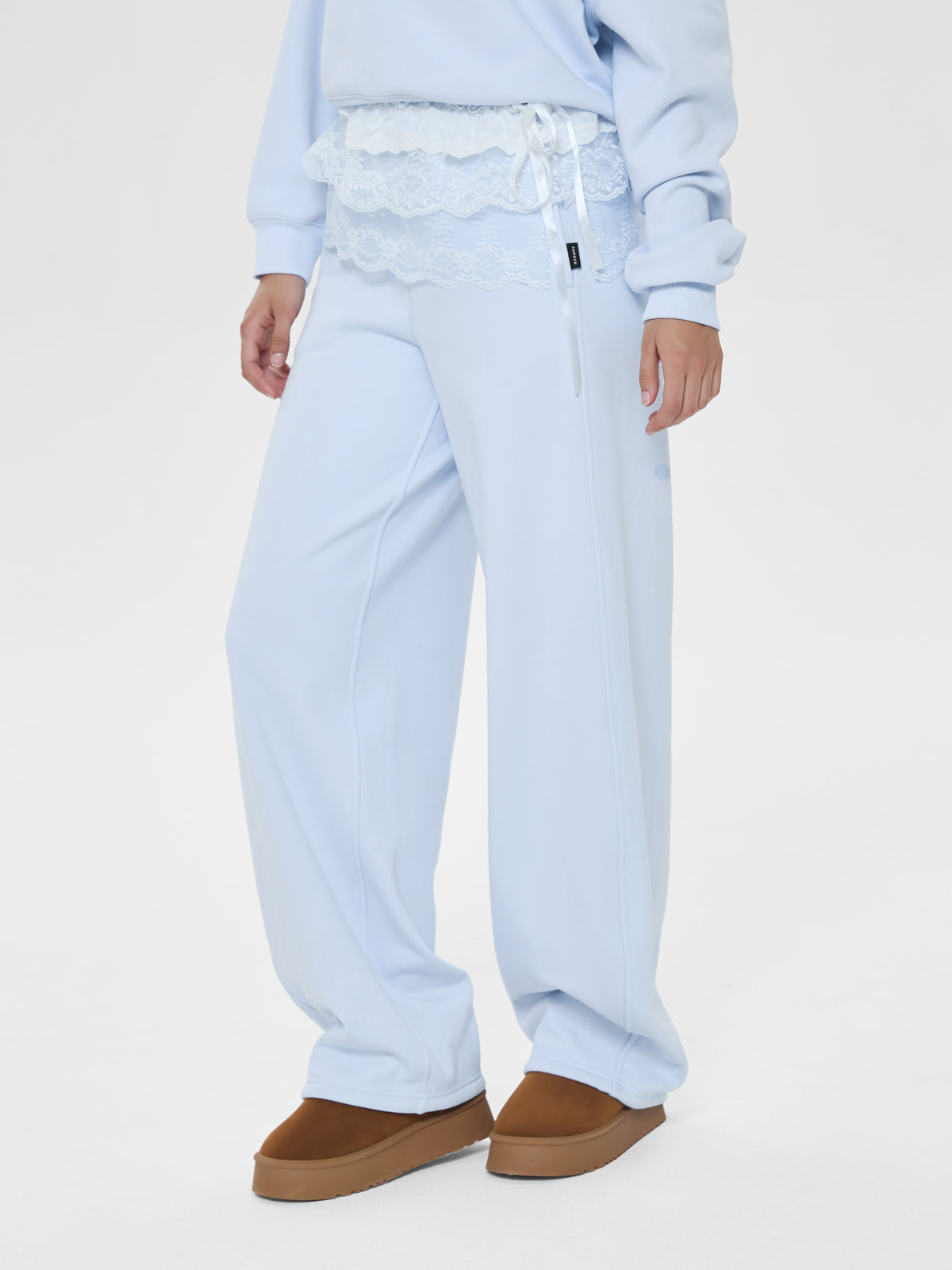 Cubby Barrel Leg Pants, High Waisted