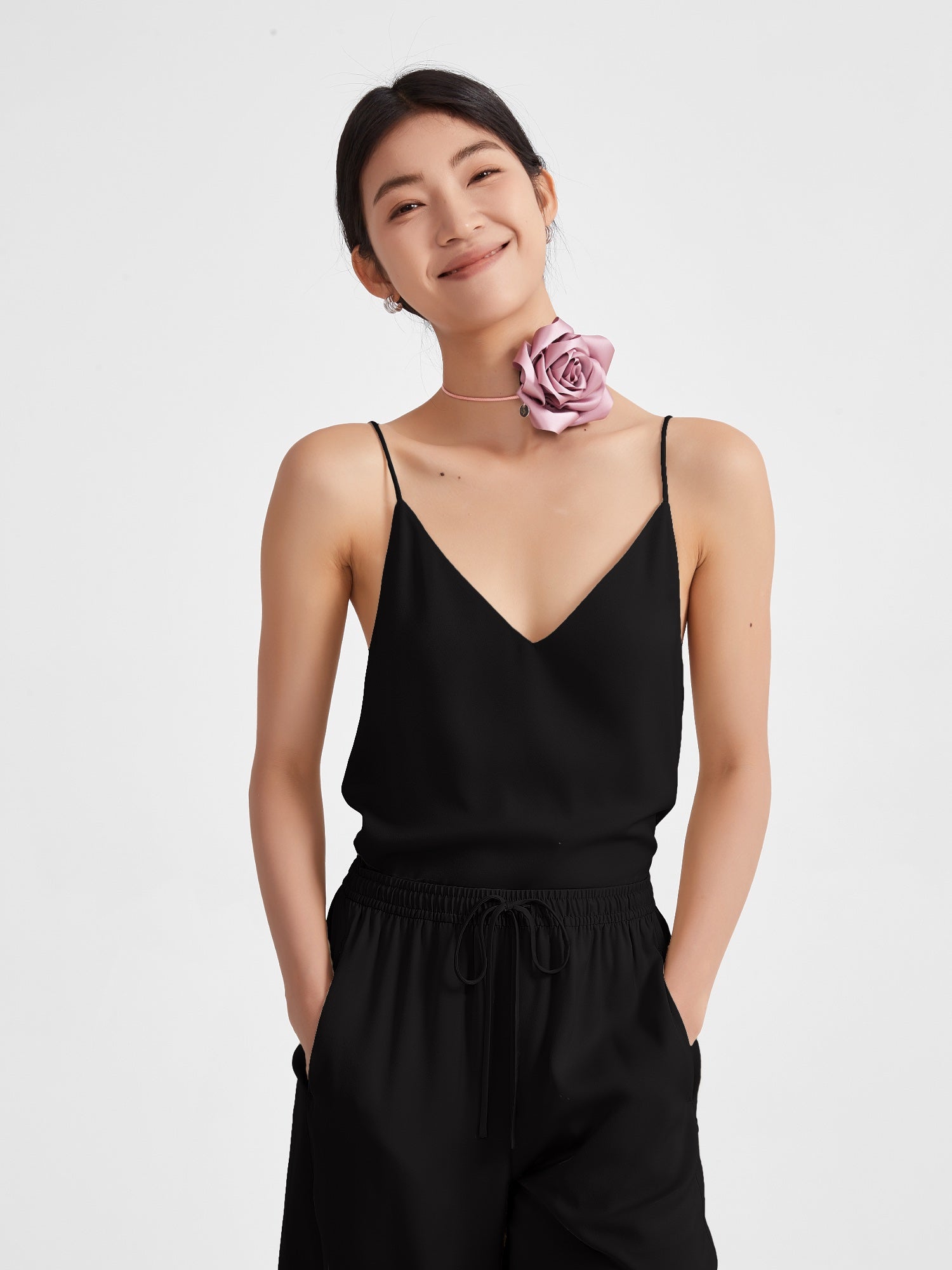 Serena Top, V-neck