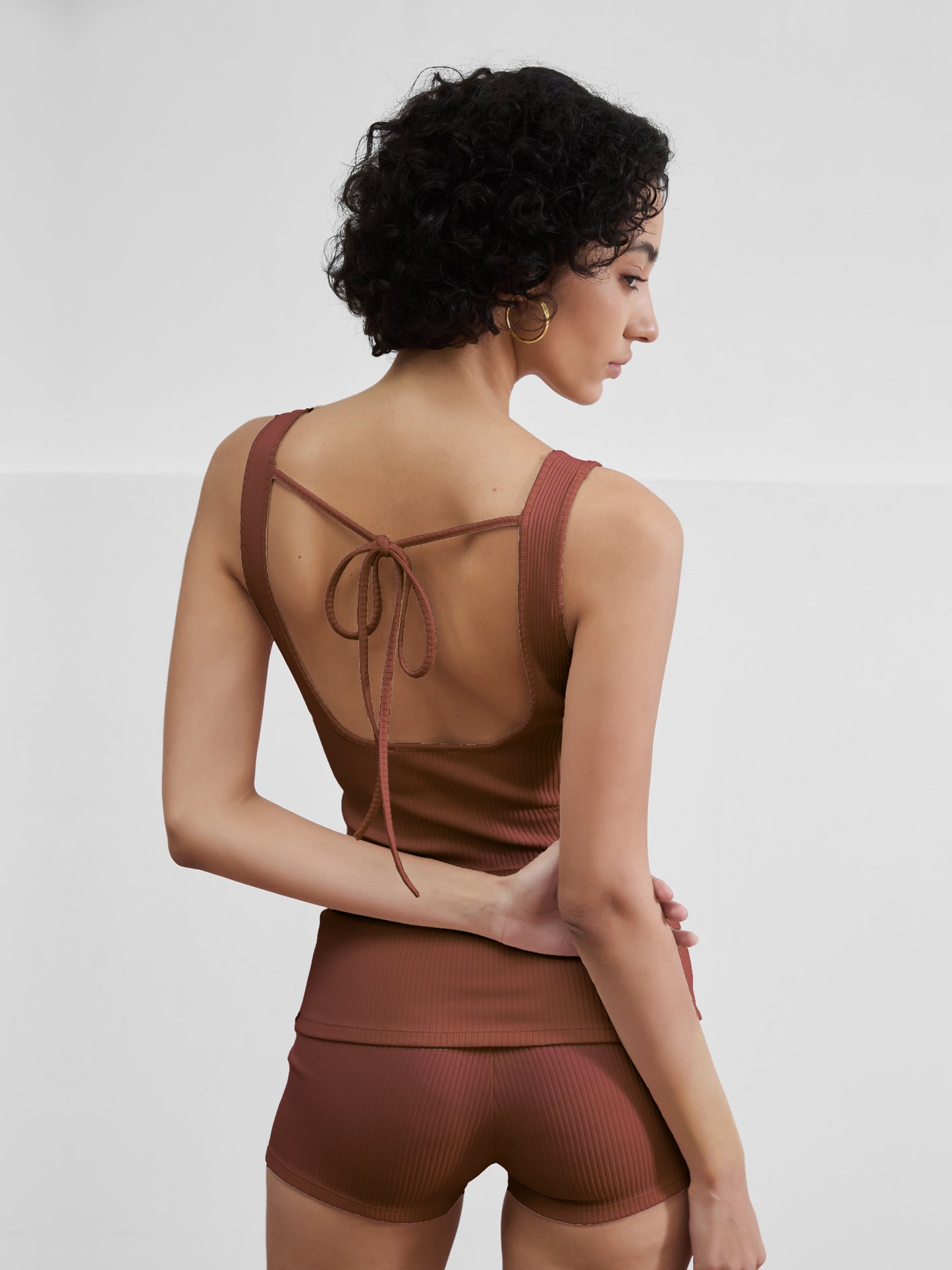 Softly Shaped Tank, Cropped