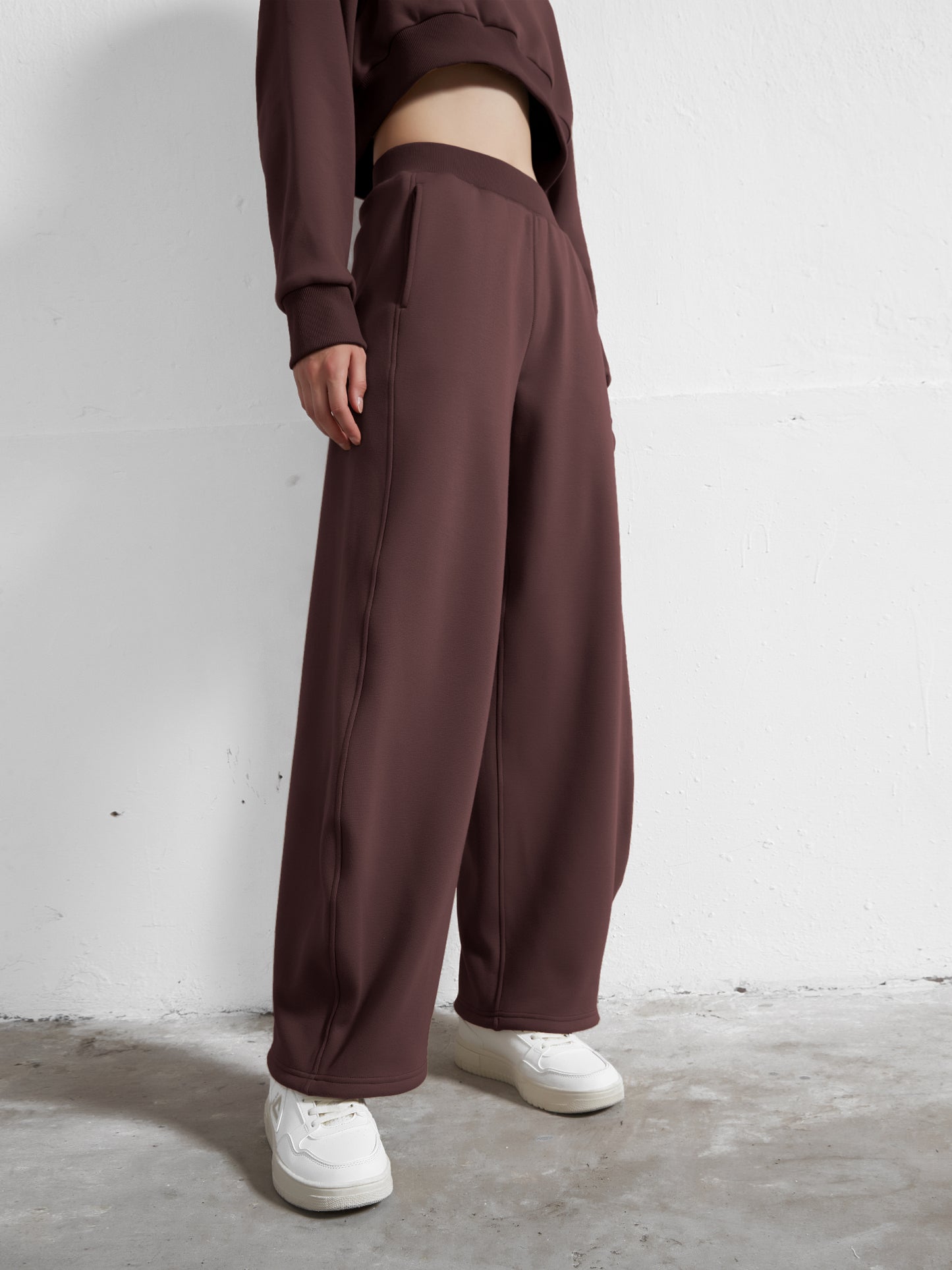 Cubby Barrel Leg Pants, High Waisted | Core Colors