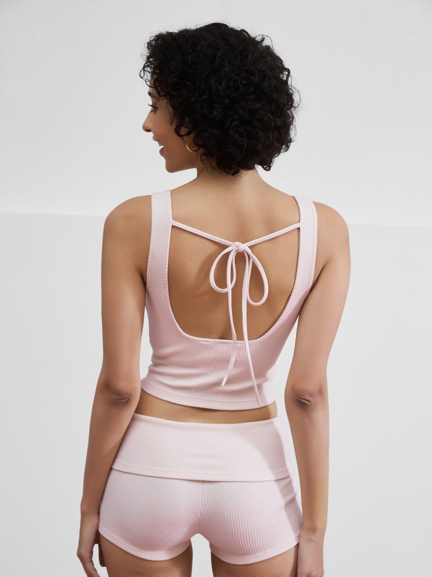 Softly Shaped Tank, Cropped
