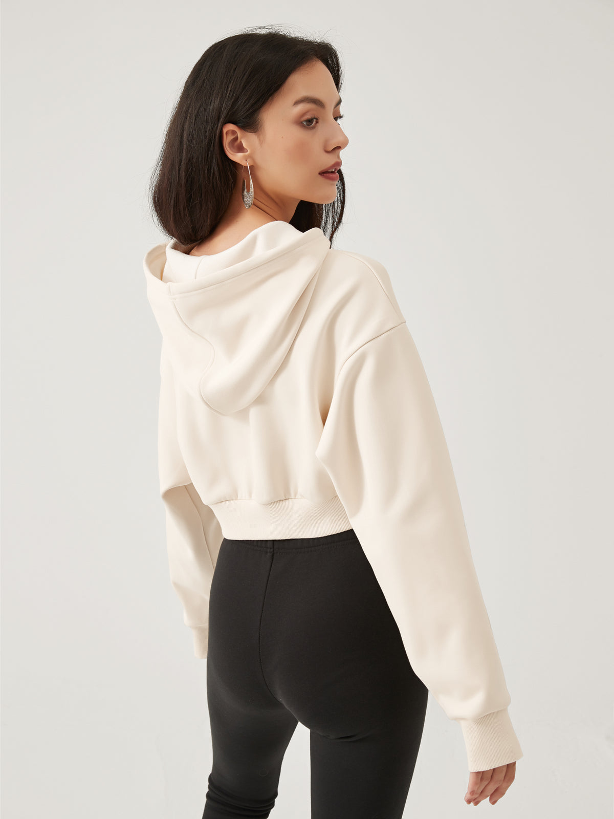 Cubby Hoodie, Extra Cropped