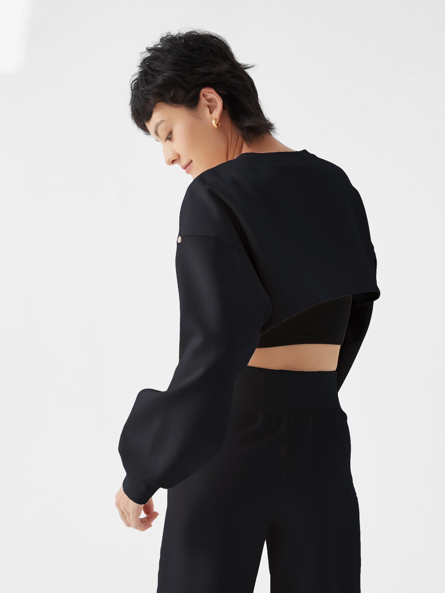 Cubby Shrug Sweater, Cropped
