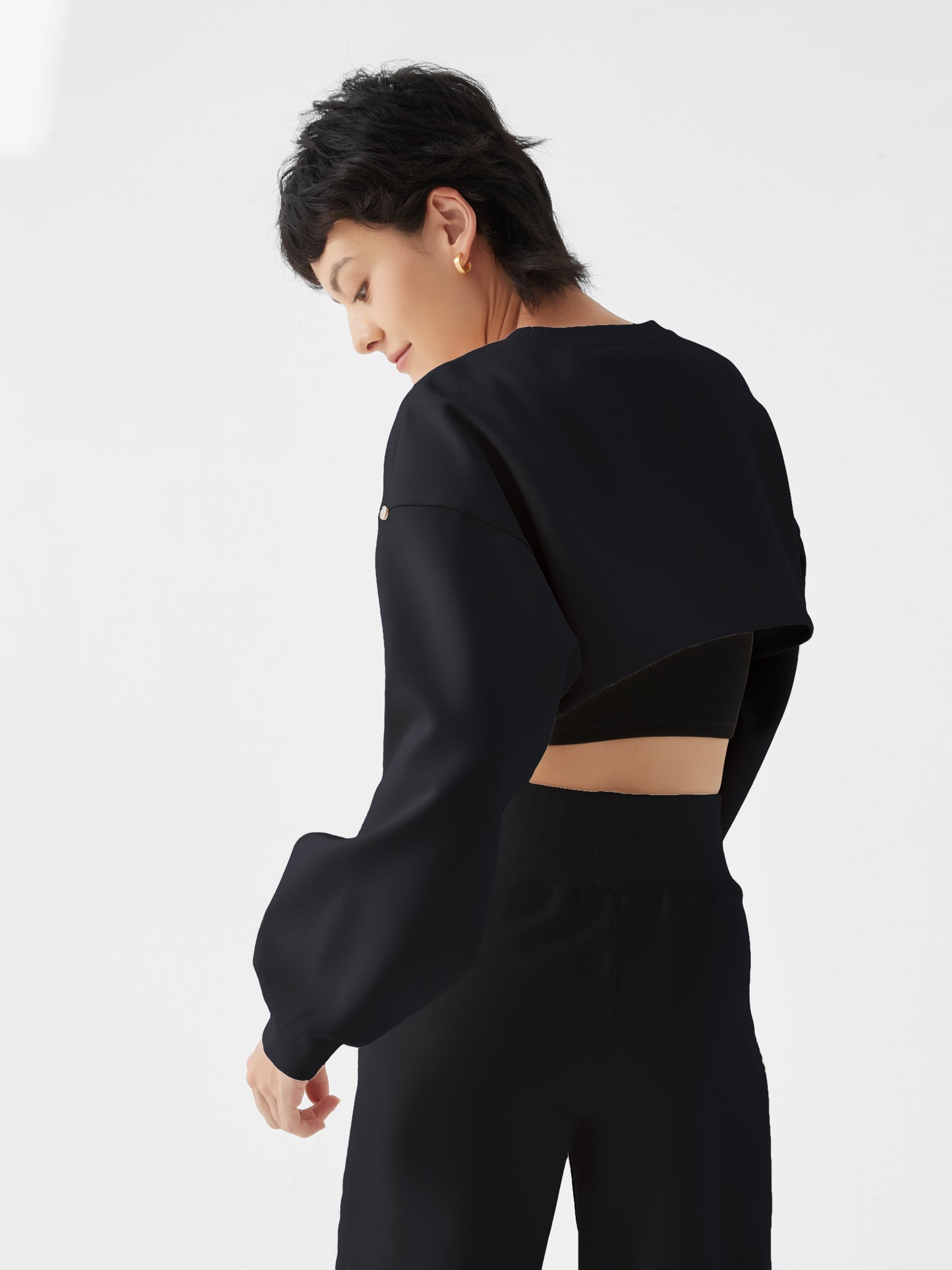 Cubby Shrug Sweater, Cropped