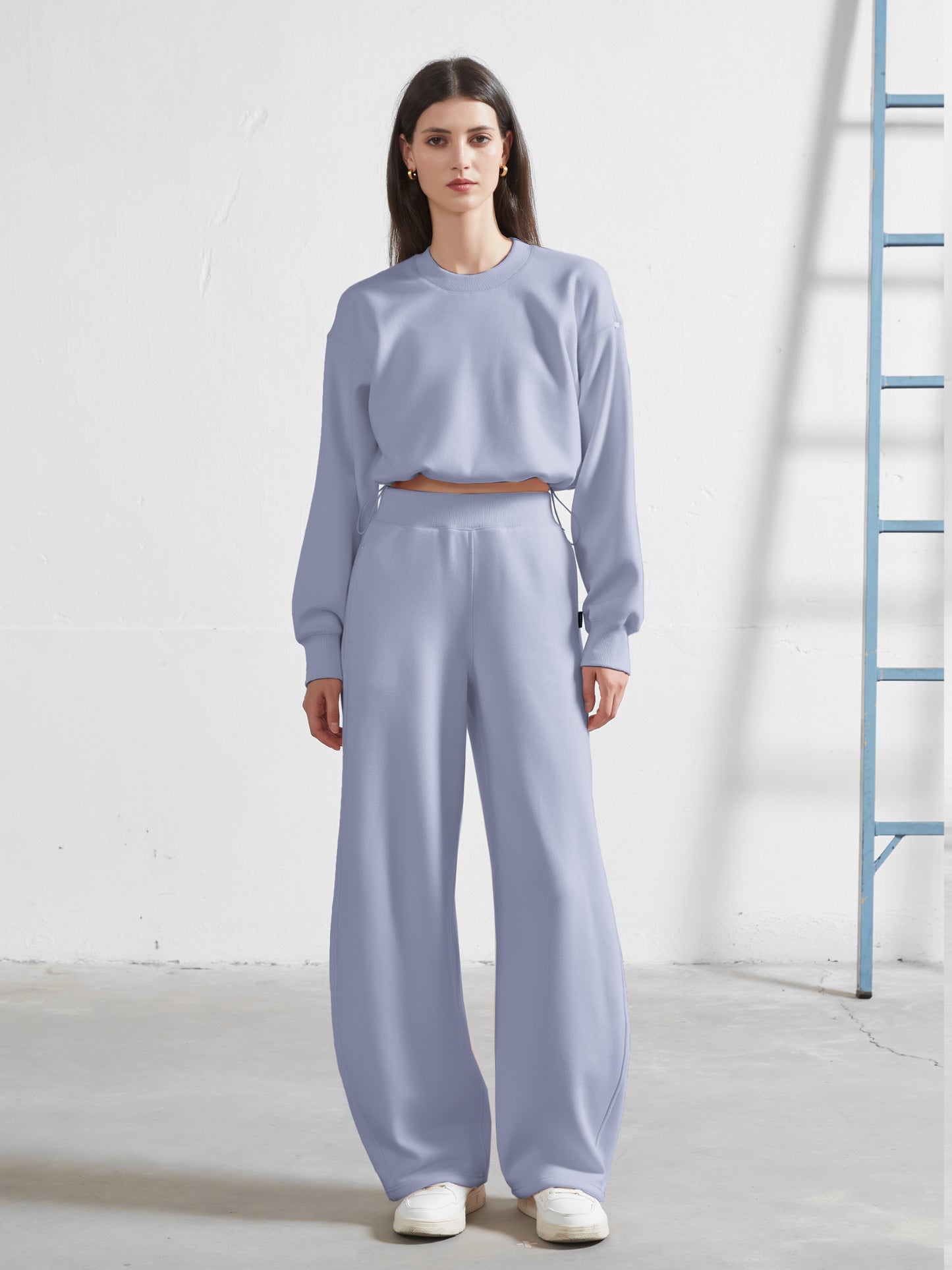 Cubby Barrel Leg Pants, High Waisted | Core Colors