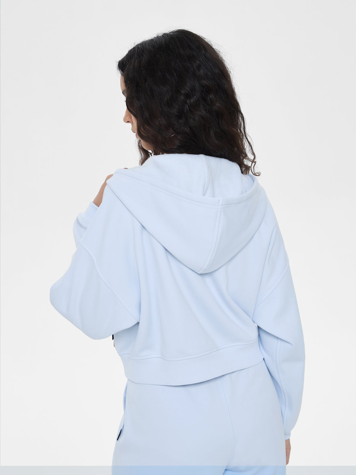 Cubby Zip Up Hoodie - Cropped & Reversible